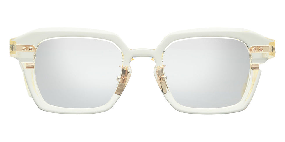 Dita® LINEUS-THREE Eyeglasses DT DTX731-A-04 49 - Vintage Clear/White Gold