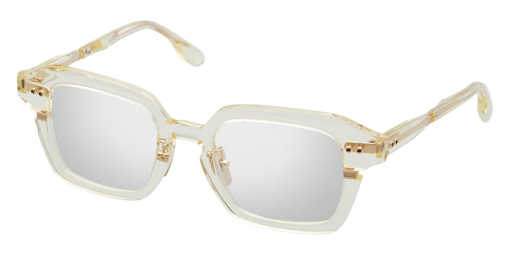 Dita® LINEUS-THREE Eyeglasses DT DTX731-A-04 49 - Vintage Clear/White Gold