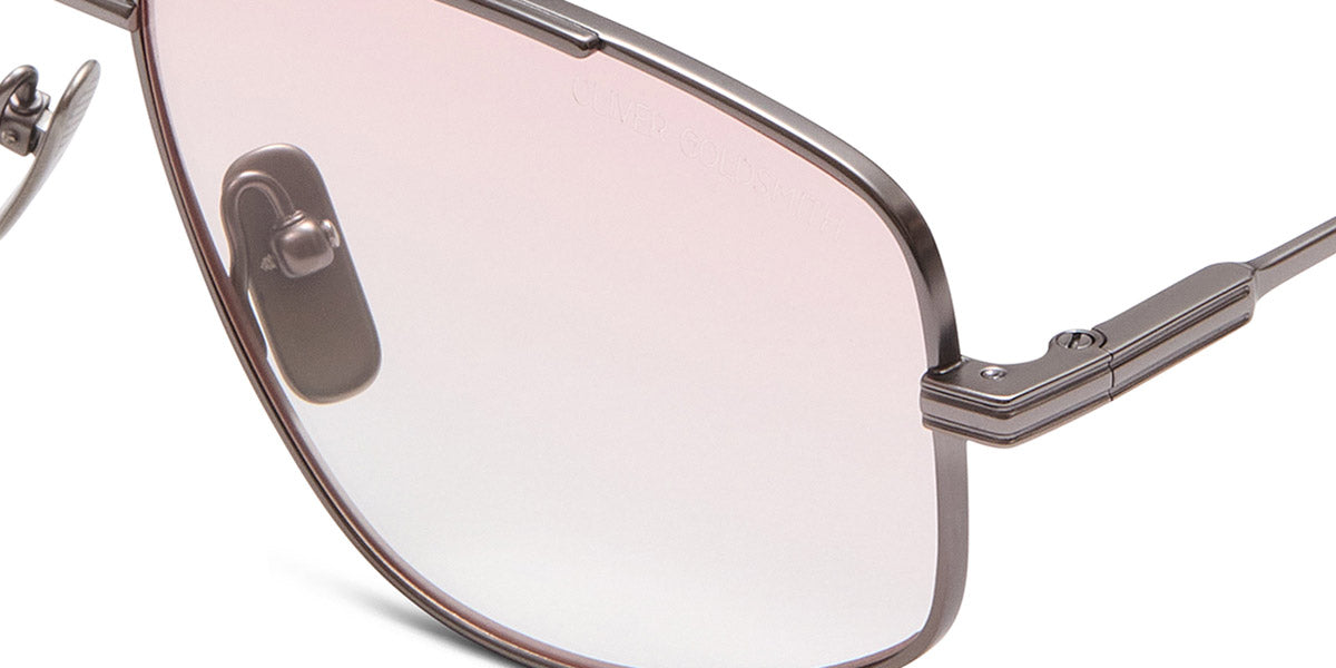 Oliver Goldsmith® EAGLE WS OG EAGLE WS Pink/Gun 55 - Pink/Gun Sunglasses