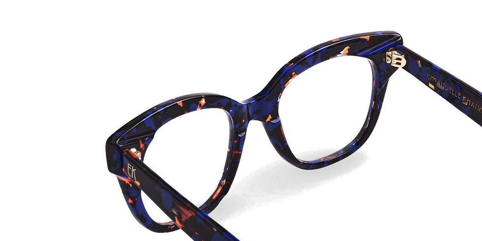 Emmanuelle Khanh® EK 1615 EK 1615 X-91 49 - X-91 - Petrol Blue Eyeglasses