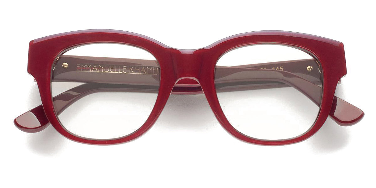 Emmanuelle Khanh® EK AMORE EK AMORE X-967 48 - X-967 - Burgundy Eyeglasses
