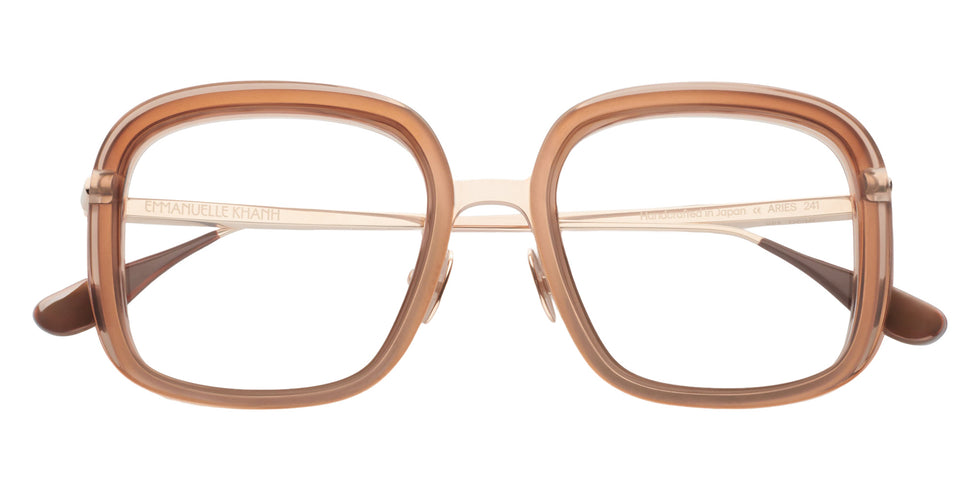 Emmanuelle Khanh® ARIES Eyeglasses EK ARIES-241 48 - Cristal Siena
