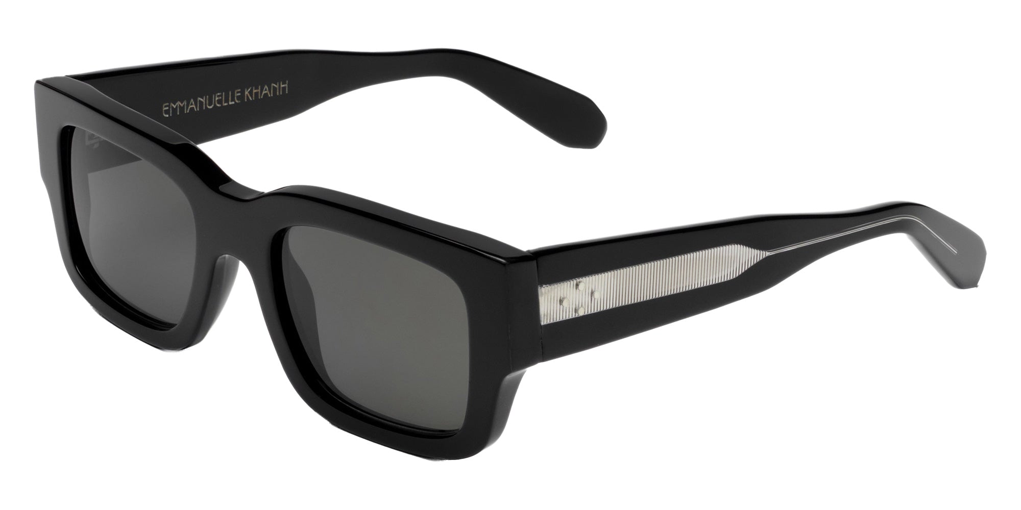Emmanuelle Khanh® CALCUTTA Sunglasses EK CALCUTTA-169A 52 - Noir Bio