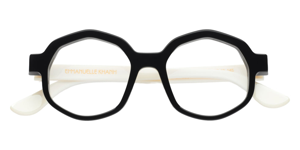 Emmanuelle Khanh® CEREMONY Eyeglasses EK CEREMONY-16-78 47 - Noir Bio