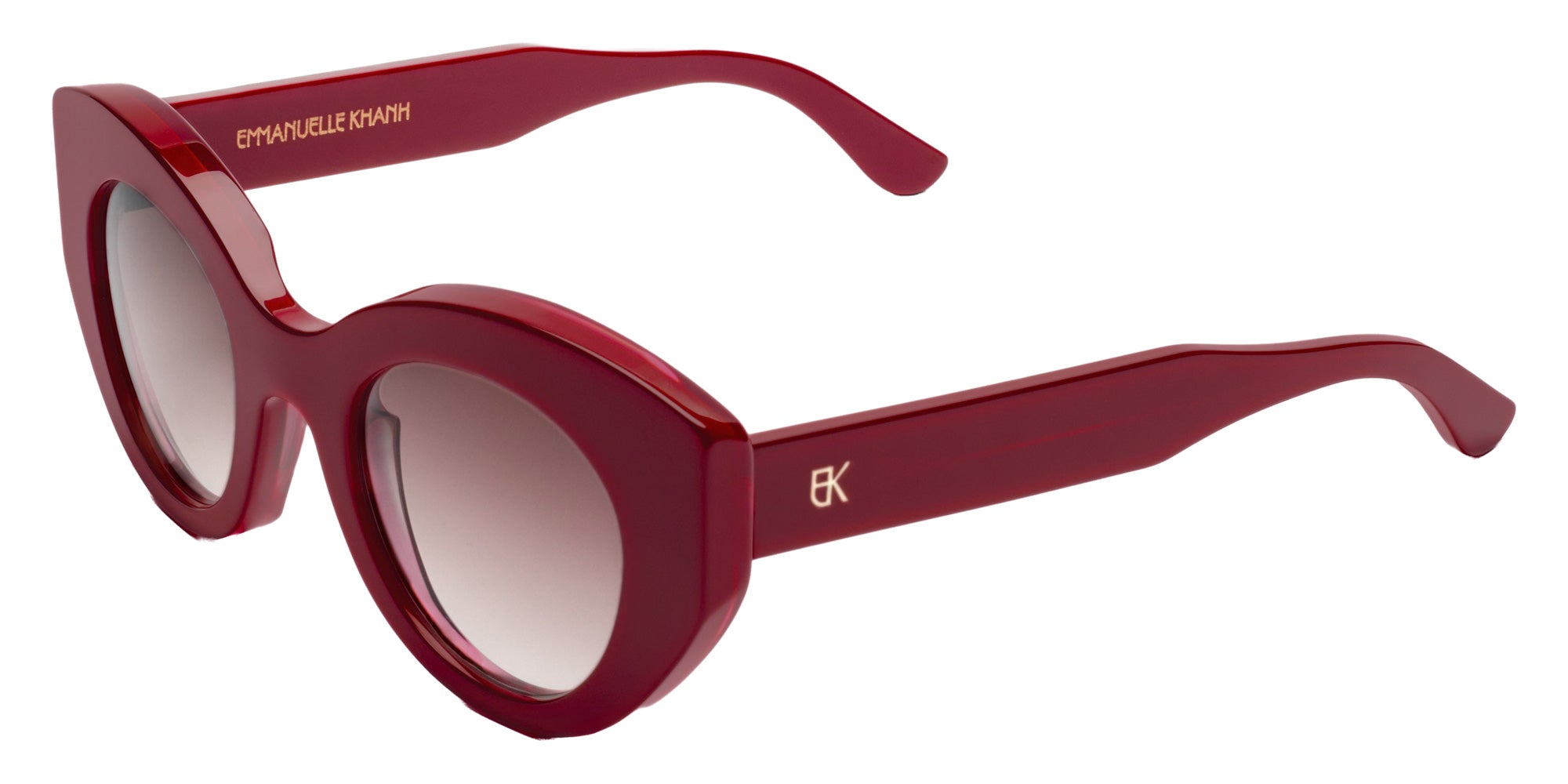 Emmanuelle Khanh® CLOUD Sunglasses EK CLOUD-967 49 - Laque Griotte