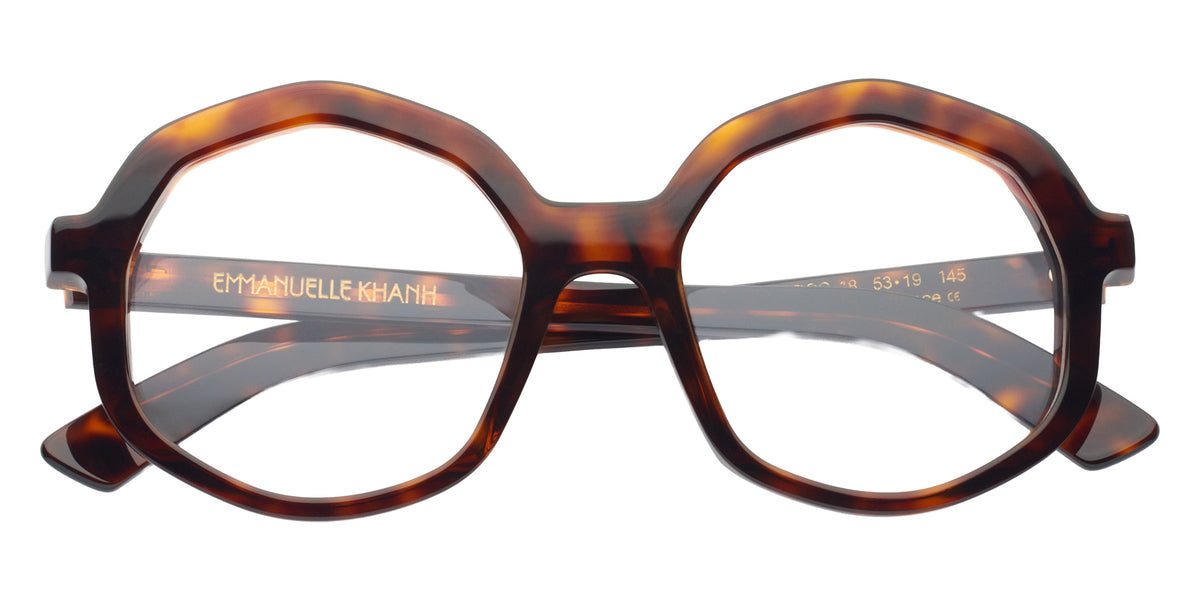 Emmanuelle Khanh® CORSO Eyeglasses EK CORSO-18 53 - Ecaille Foncee