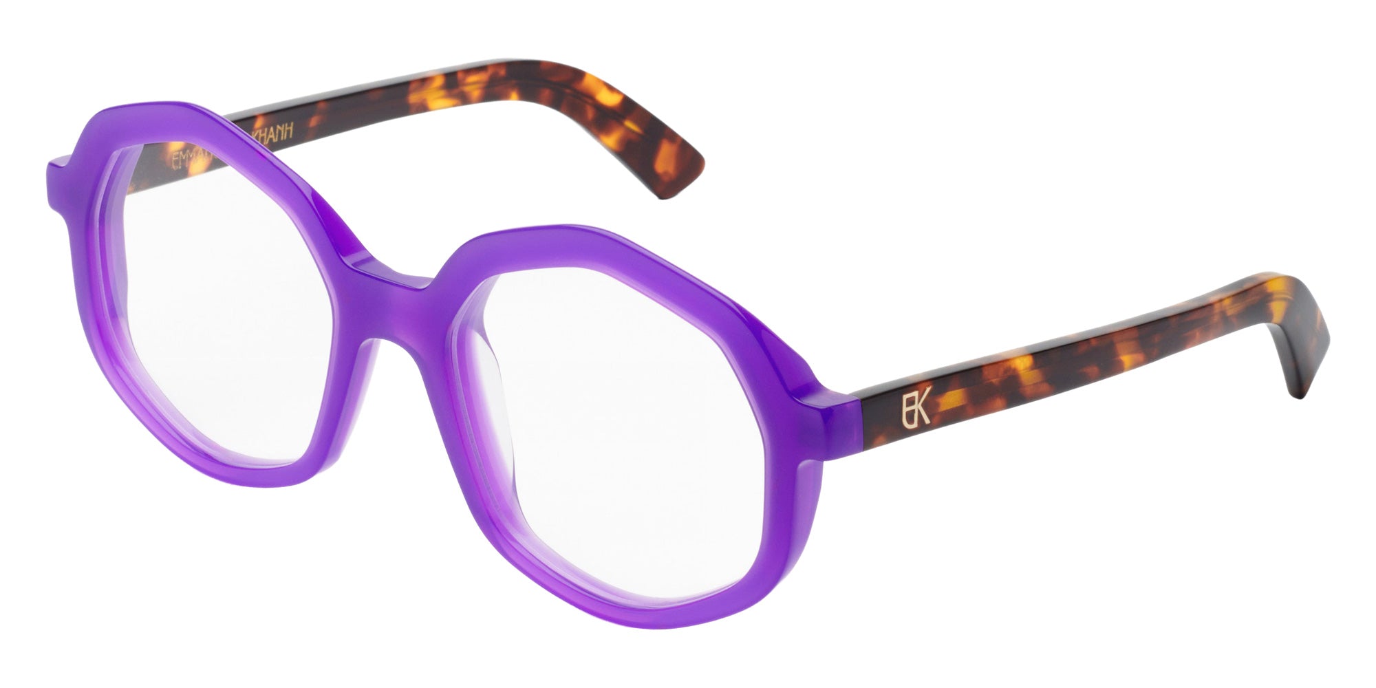 Emmanuelle Khanh® CORSO Eyeglasses EK CORSO-600 53 - Ultraviolet
