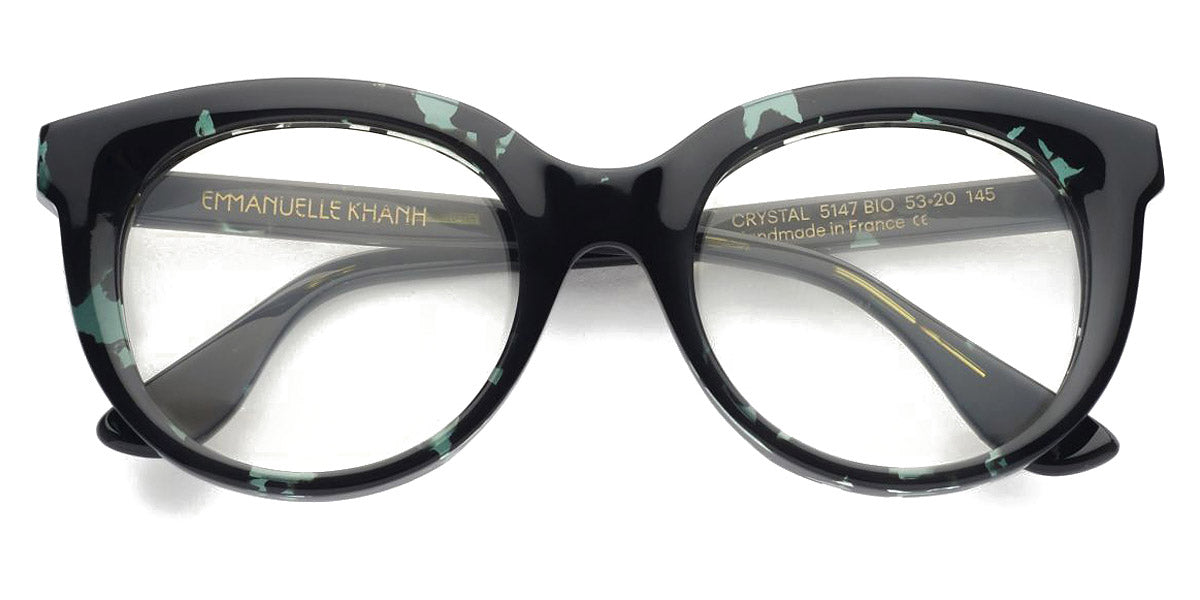 Emmanuelle Khanh® EK CRYSTAL EK CRYSTAL 5147 53 - 5147 - English Green Eyeglasses