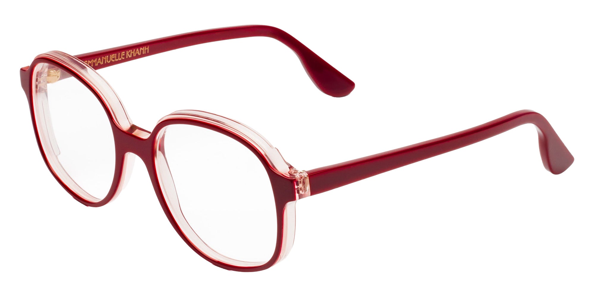 Emmanuelle Khanh® DESIRE Eyeglasses EK DESIRE-376 53 - Shadow Bordeaux