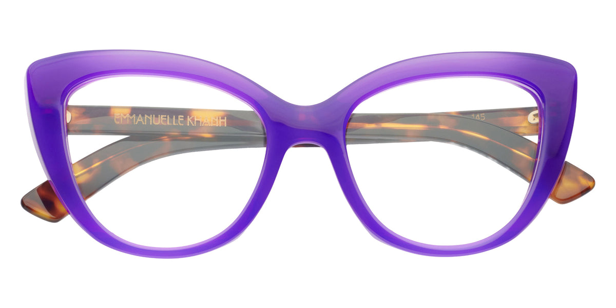 Emmanuelle Khanh® DOMO Eyeglasses EK DOMO-600 54 - Ultraviolet