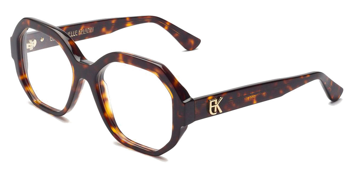 Emmanuelle Khanh® EK FAME EK FAME X-18 55 - X-18 - Bronze Tortoise Eyeglasses