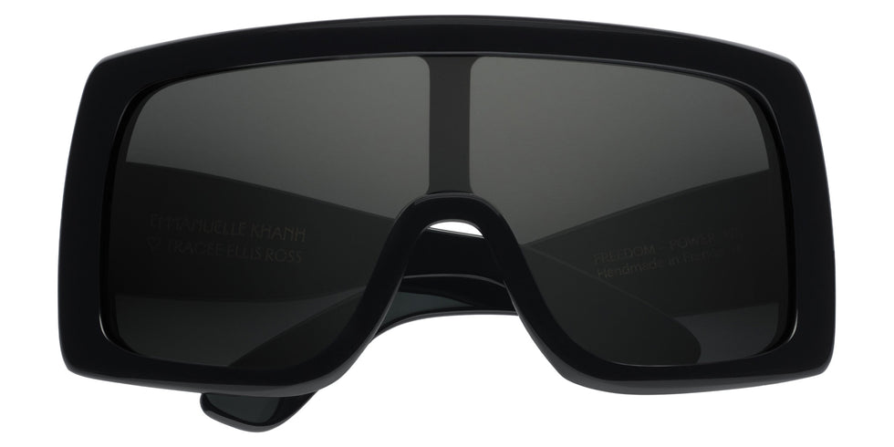 Emmanuelle Khanh® FREEDOM Sunglasses EK FREEDOM-POWER 58 - Noir Bio
