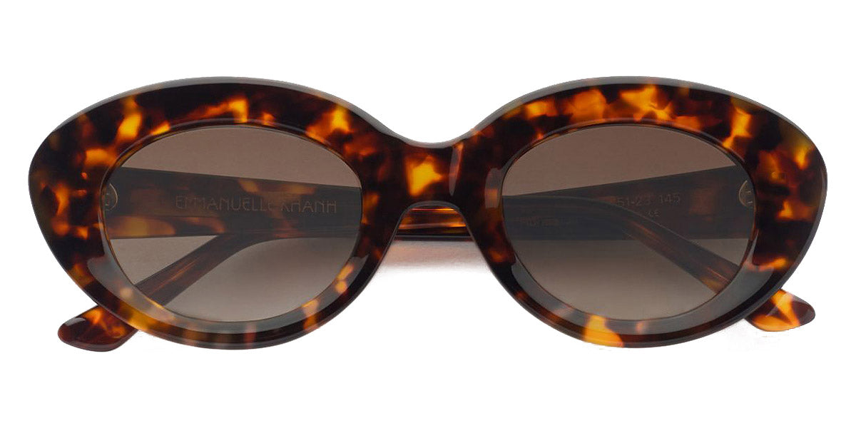 Emmanuelle Khanh® EK GIGI EK GIGI 006 51 - 006 - Bronze Tortoise Sunglasses