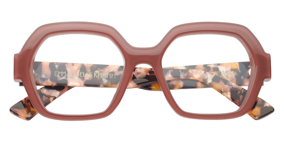 Emmanuelle Khanh® GLORY Eyeglasses EK GLORY-689 53 - Glossy Siena
