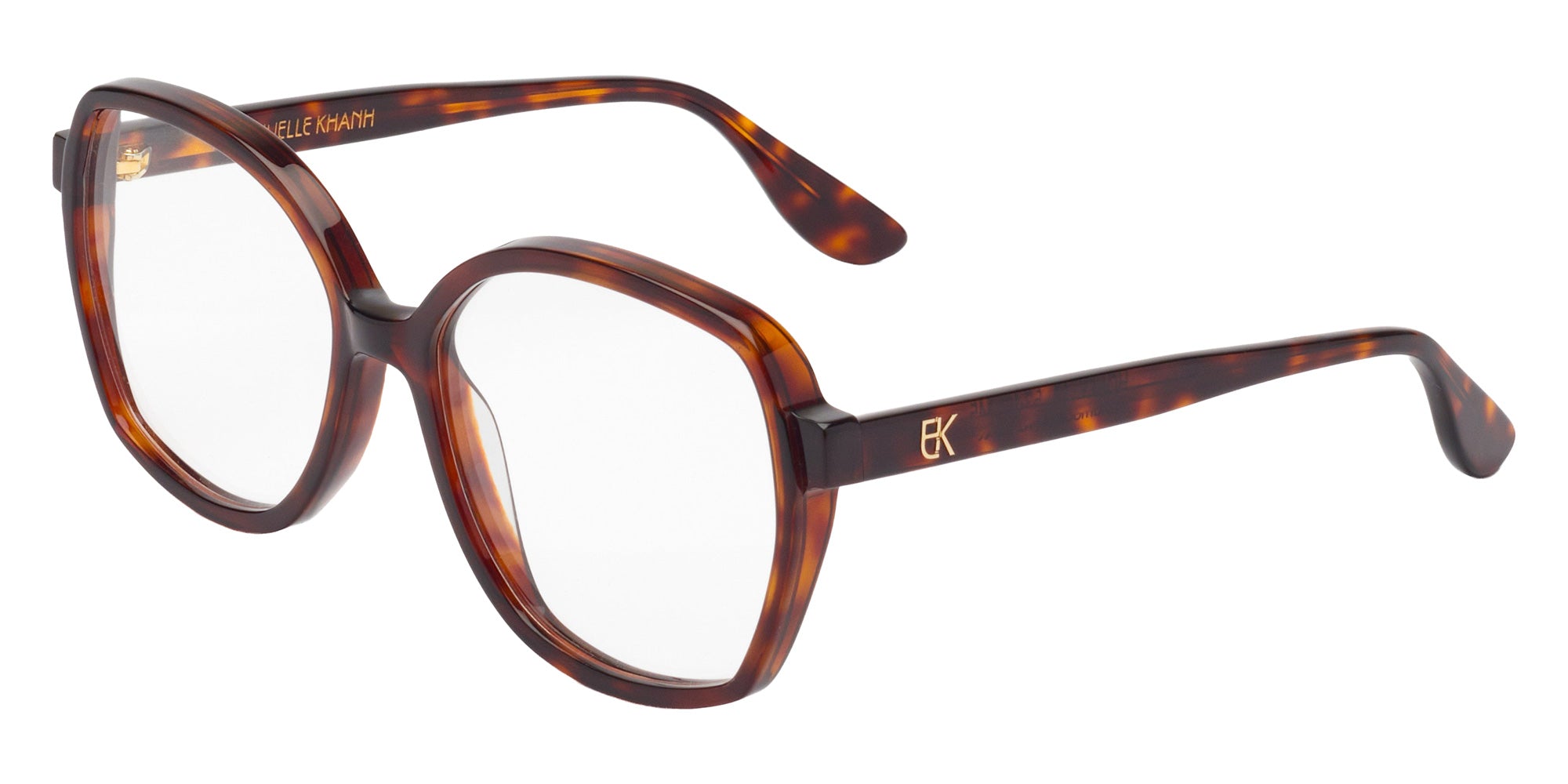 Emmanuelle Khanh® HONEY Eyeglasses EK HONEY-18 55 - Ecaille Foncee