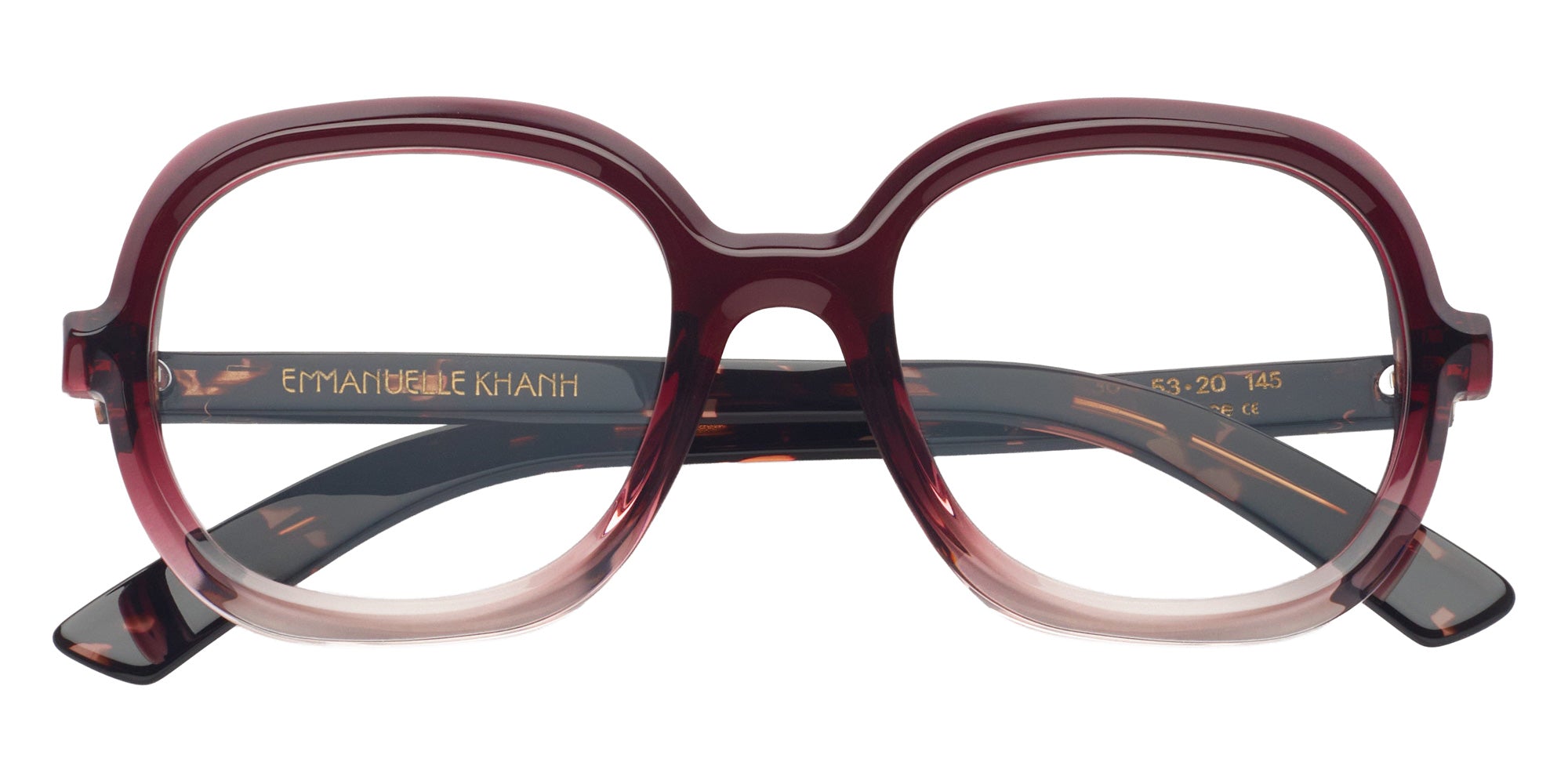 Emmanuelle Khanh® JEANS Eyeglasses EK JEANS-304 53 - Degrade Bois De Rose
