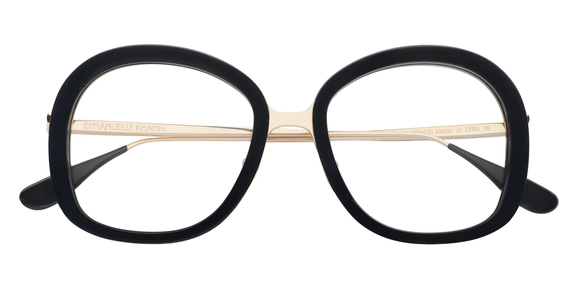 Emmanuelle Khanh® LYRA Eyeglasses EK LYRA-16 49 - Noir