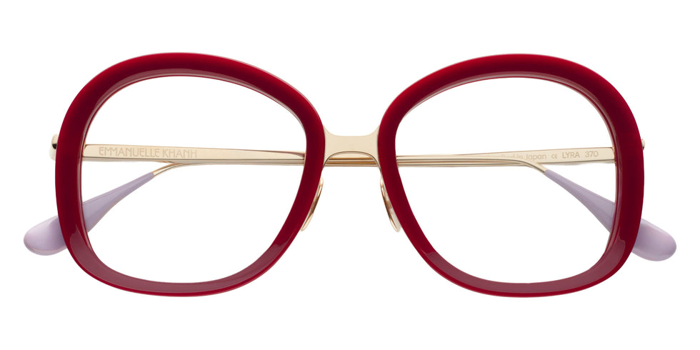 Emmanuelle Khanh® LYRA Eyeglasses EK LYRA-370 49 - Prune
