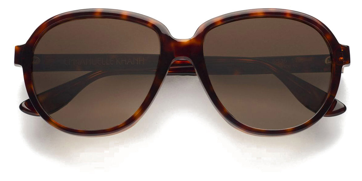 Emmanuelle Khanh® EK MANO-SOL EK MANO SOL 18 58 - 18 - Dark Tortoise Sunglasses