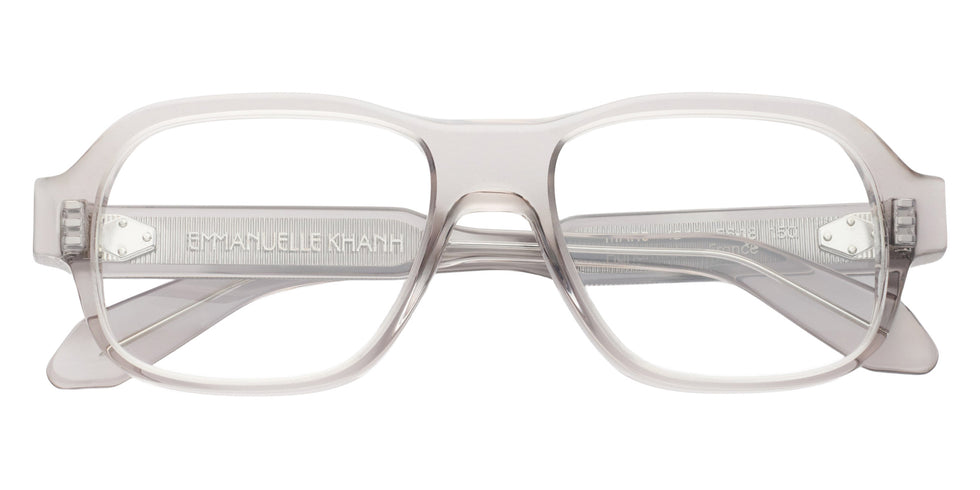 Emmanuelle Khanh® MARS Eyeglasses EK MARS-424A 56 - Cristal Souris