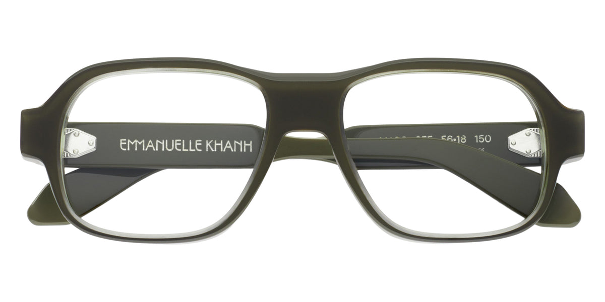 Emmanuelle Khanh® MARS Eyeglasses EK MARS-855 56 - Glossy Olive