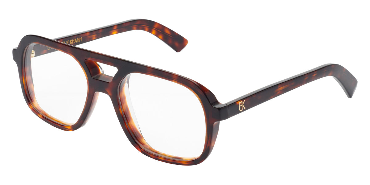 Emmanuelle Khanh® MASSA Eyeglasses EK MASSA-18 55 - Ecaille Foncee