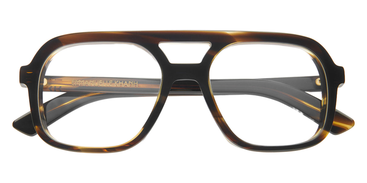 Emmanuelle Khanh® MASSA Eyeglasses EK MASSA-438 55 - Flamme Sombre