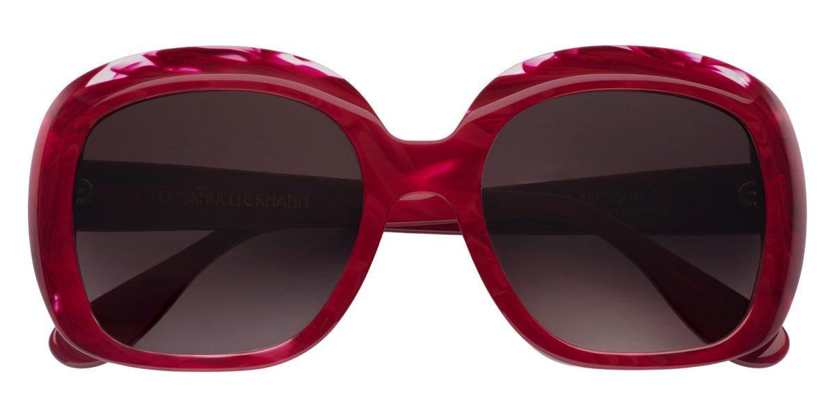 Emmanuelle Khanh® NOVA Sunglasses EK NOVA-181 48 - Moire Bordeaux