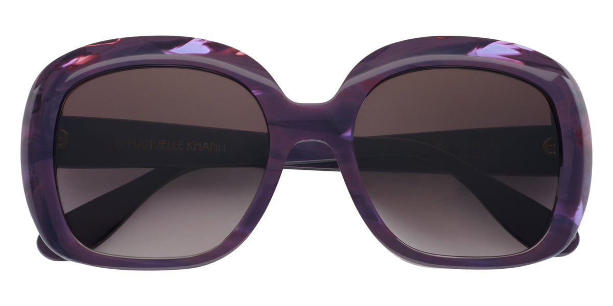 Emmanuelle Khanh® NOVA Sunglasses EK NOVA-183 48 - Moire Violet