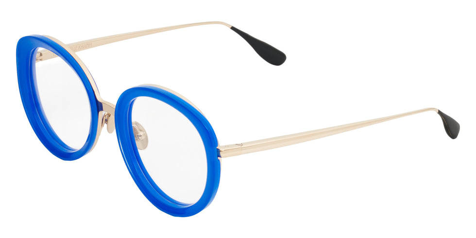 Emmanuelle Khanh® ONYX Eyeglasses EK ONYX-670 49 - Glossy Klein