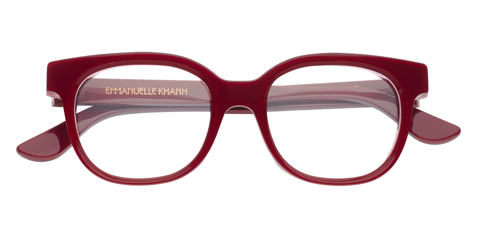 Emmanuelle Khanh® OPUS Eyeglasses EK OPUS-967 50 - Laque Griotte