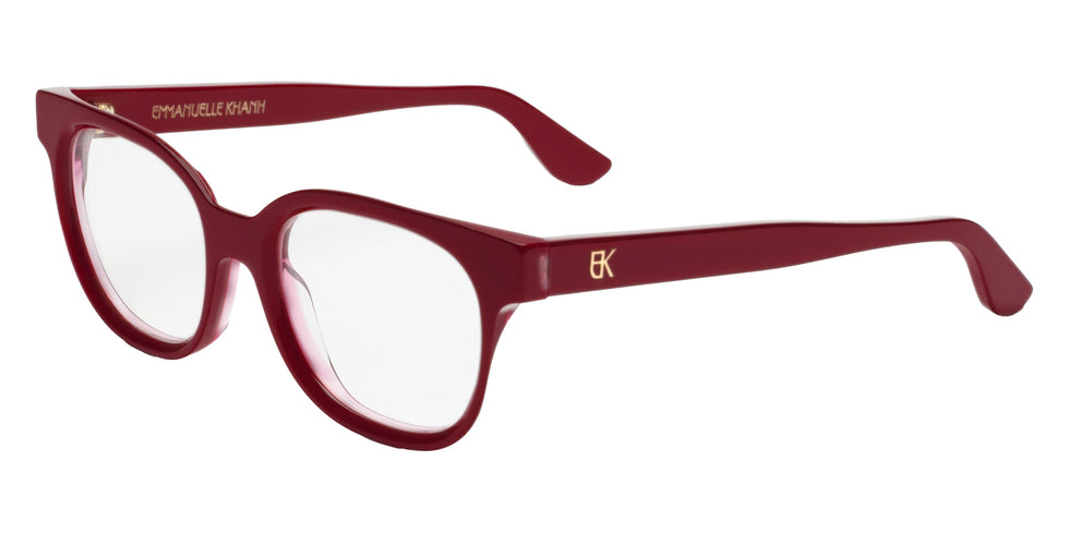 Emmanuelle Khanh® OPUS Eyeglasses EK OPUS-967 50 - Laque Griotte