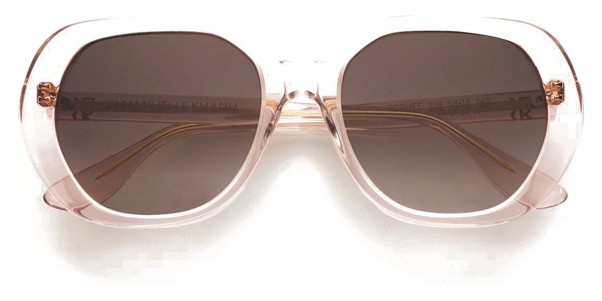 Emmanuelle Khanh® EK ORPHEE-SOL EK ORPHEE SOL 316 58 - 316 - Pale Pink Sunglasses