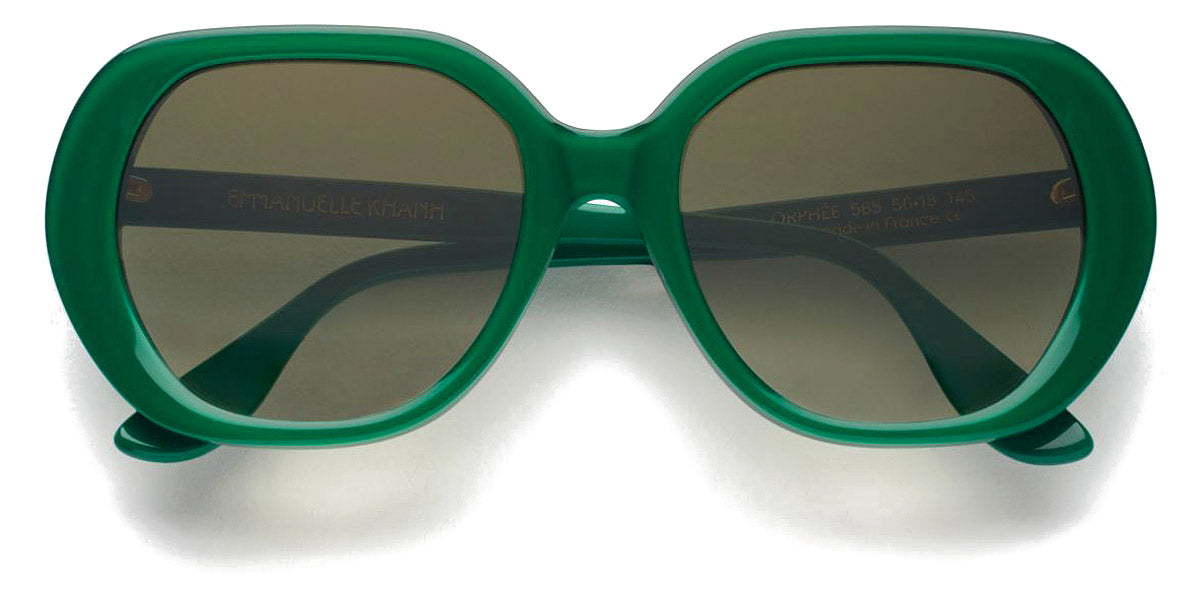 Emmanuelle Khanh® EK ORPHEE-SOL EK ORPHEE SOL 565 58 - 565 - English Green Sunglasses