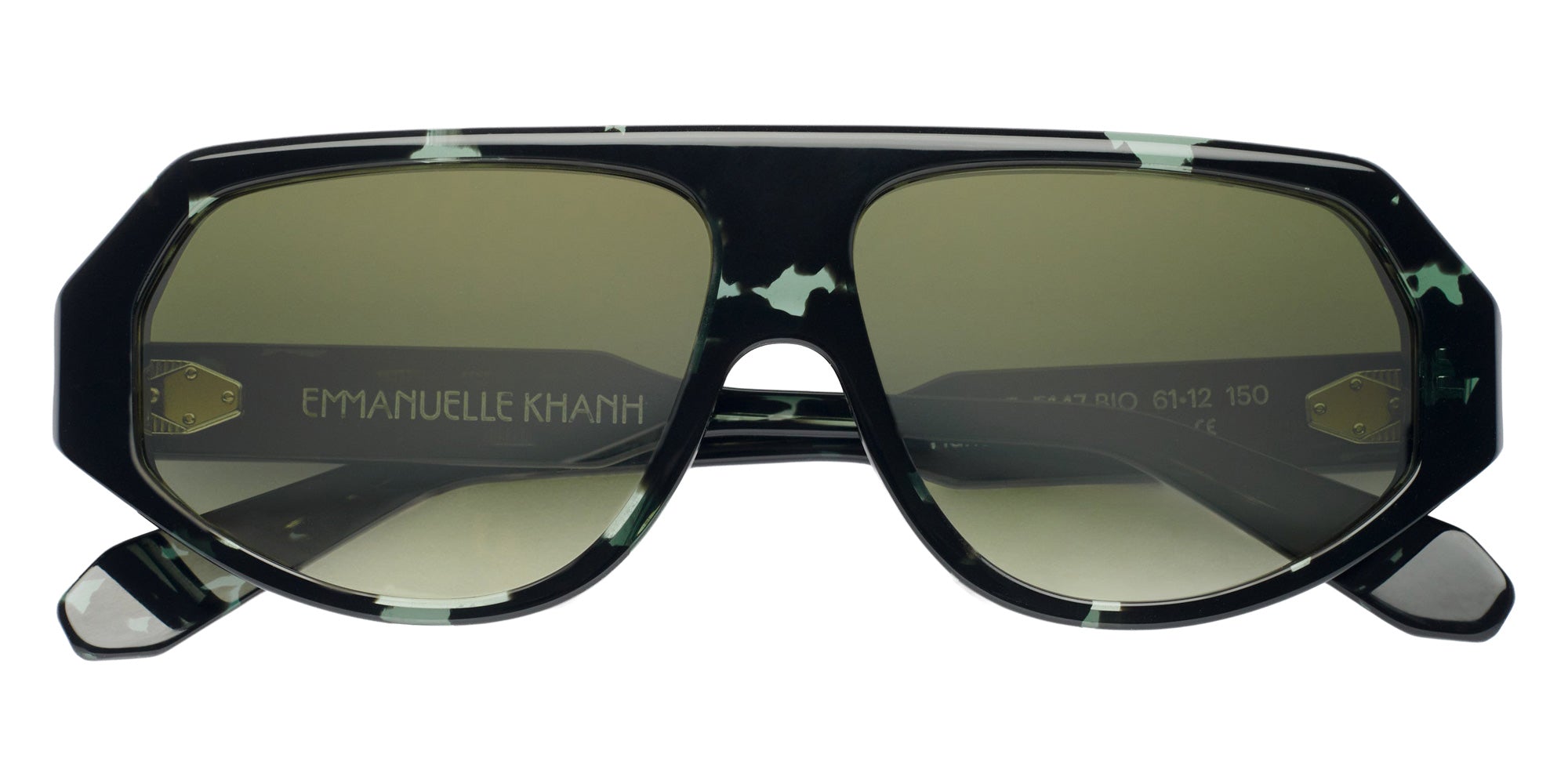 Emmanuelle Khanh® OZONE Sunglasses EK OZONE-5147 60 - Eclat Vert