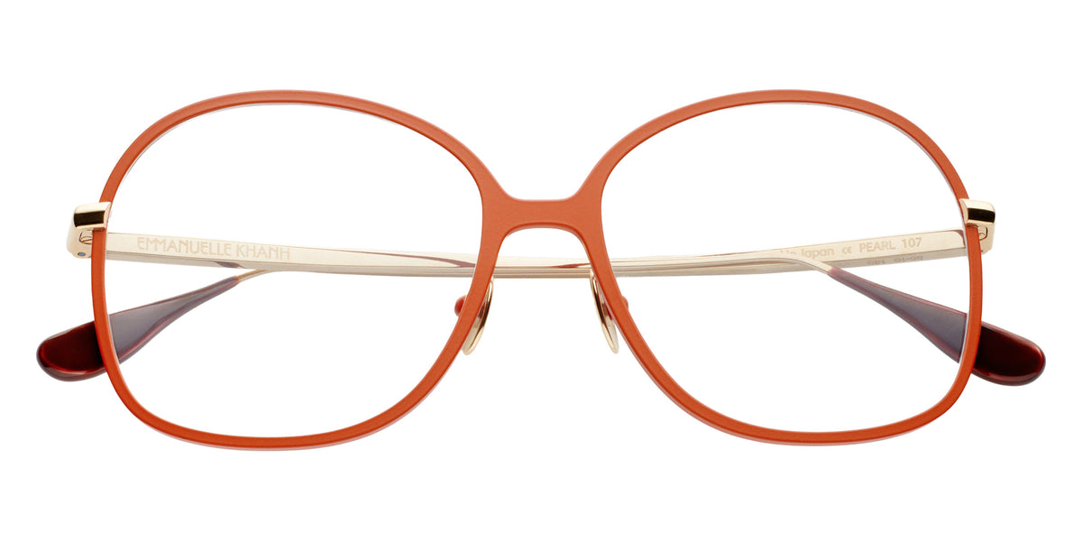 Emmanuelle Khanh® PEARL Eyeglasses EK PEARL-107 55 - Glossy Sunset