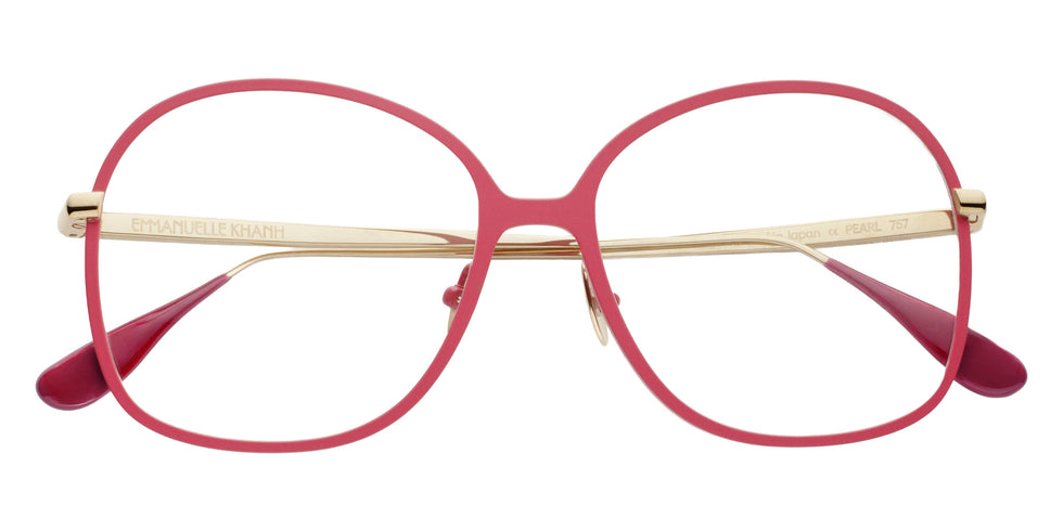 Emmanuelle Khanh® PEARL Eyeglasses EK PEARL-757 55 - Glossy Rose