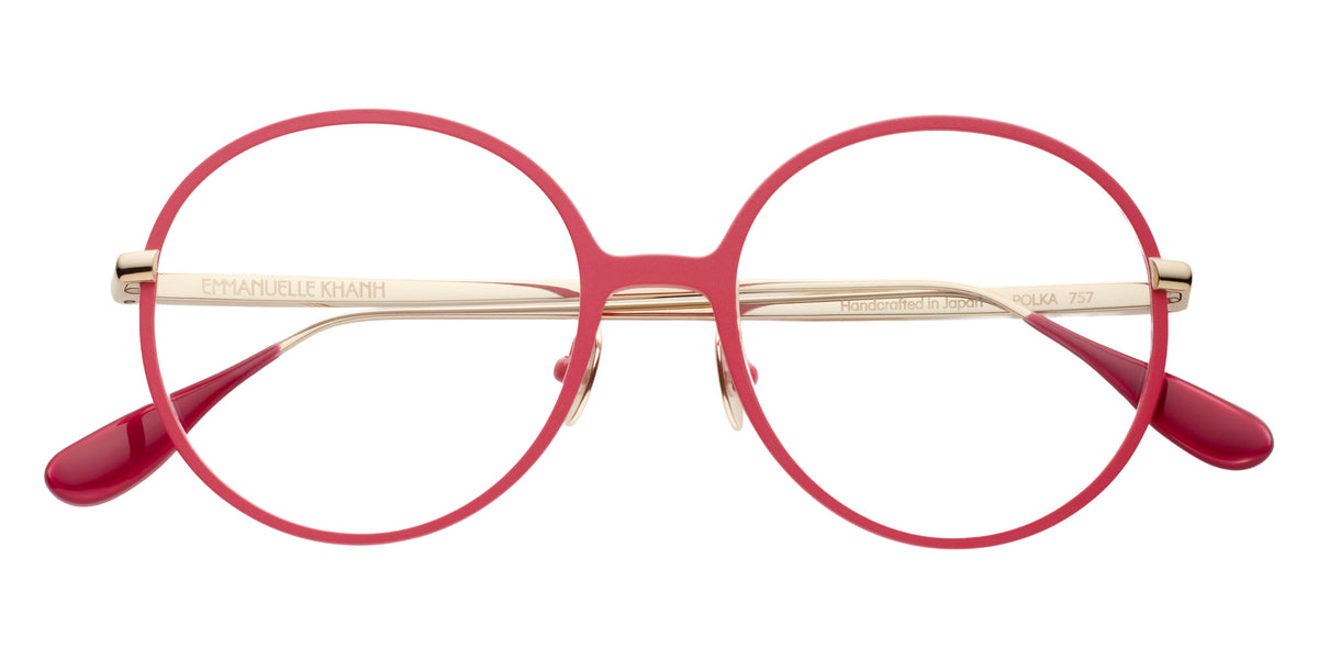 Emmanuelle Khanh® POLKA Eyeglasses EK POLKA-757 52 - Glossy Rose