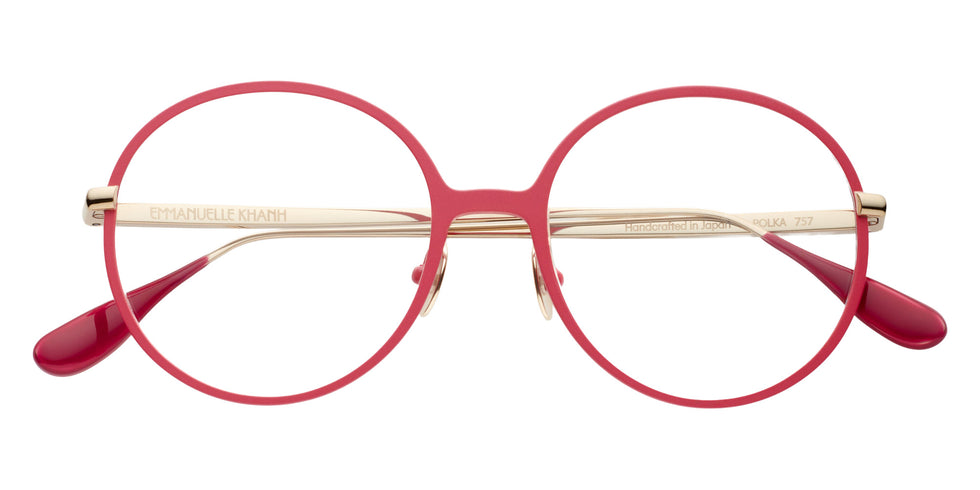 Emmanuelle Khanh® POLKA Eyeglasses EK POLKA-757 52 - Glossy Rose