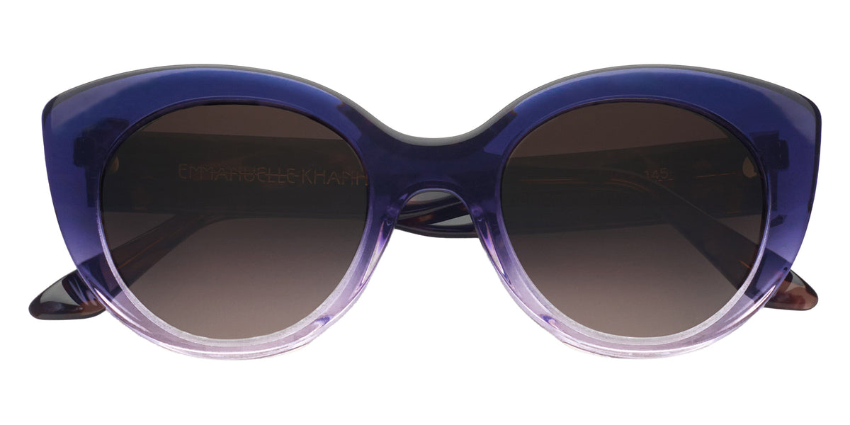 Emmanuelle Khanh® PORTIA Sunglasses EK PORTIA-306 49 - Degrade Violet