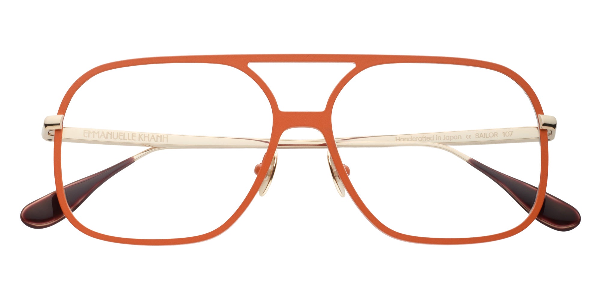 Emmanuelle Khanh® SAILOR Eyeglasses EK SAILOR-107 56 - Glossy Sunset