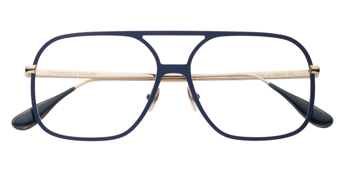 Emmanuelle Khanh® SAILOR Eyeglasses EK SAILOR-510 56 - Glossy Bleu