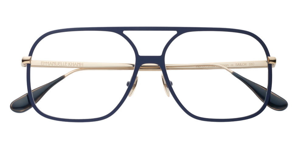Emmanuelle Khanh® SAILOR Eyeglasses EK SAILOR-510 56 - Glossy Bleu