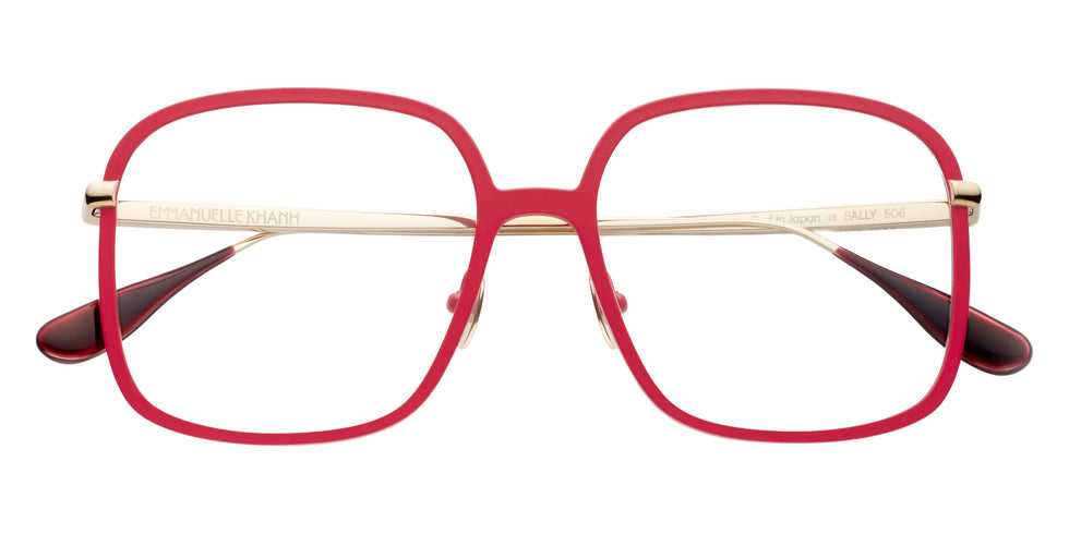 Emmanuelle Khanh® SALLY Eyeglasses EK SALLY-506 54 - Glossy Rouge