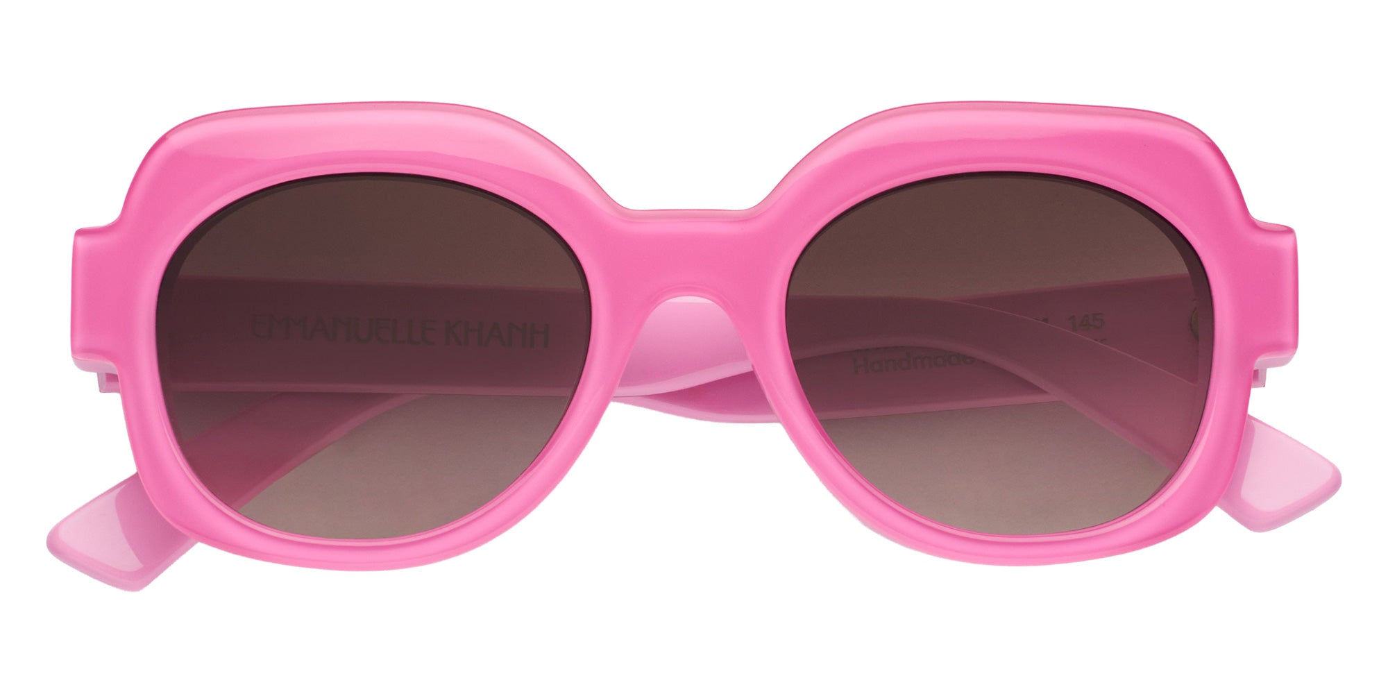 Emmanuelle Khanh® SATIN Sunglasses EK SATIN-767 51 - Glossy Baby Pink