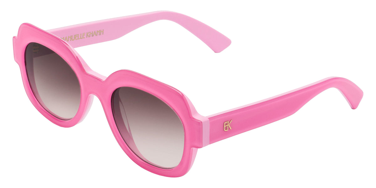 Emmanuelle Khanh® SATIN Sunglasses EK SATIN-767 51 - Glossy Baby Pink
