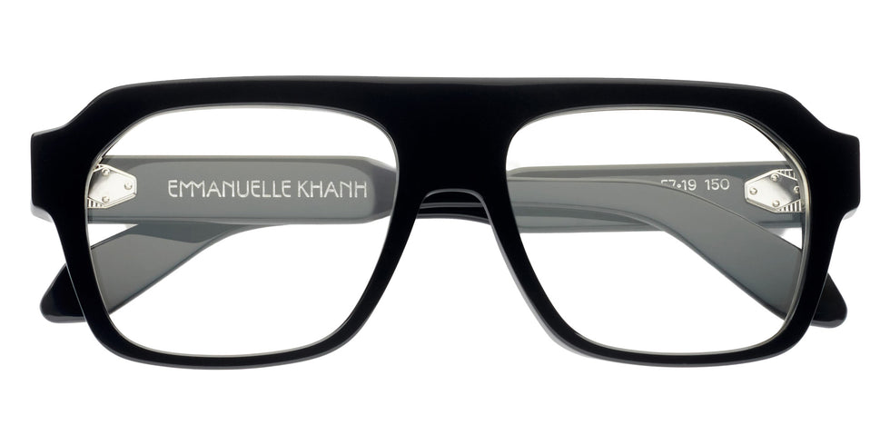Emmanuelle Khanh® SATURN Eyeglasses EK SATURN-16 57 - Noir Bio