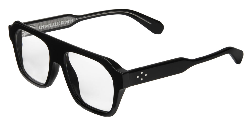 Emmanuelle Khanh® SATURN Eyeglasses EK SATURN-169A 57 - Noir Cristal Bio - Ar