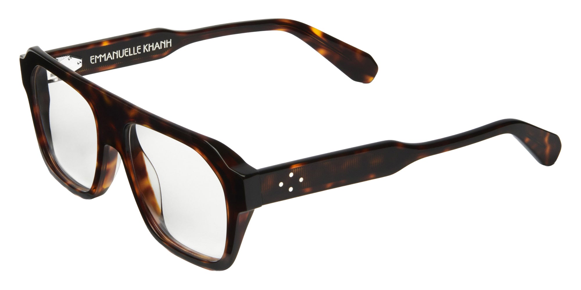 Emmanuelle Khanh® SATURN Eyeglasses EK SATURN-18 57 - Ecaille Foncee