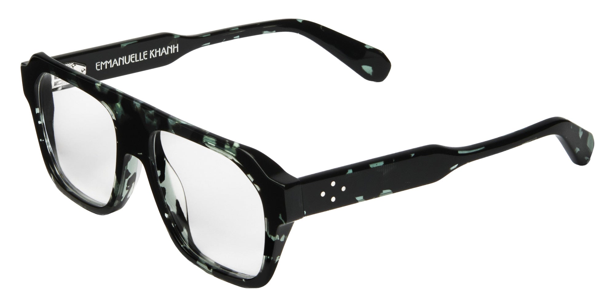 Emmanuelle Khanh® SATURN Eyeglasses EK SATURN-5147 57 - Eclat Vert Bio